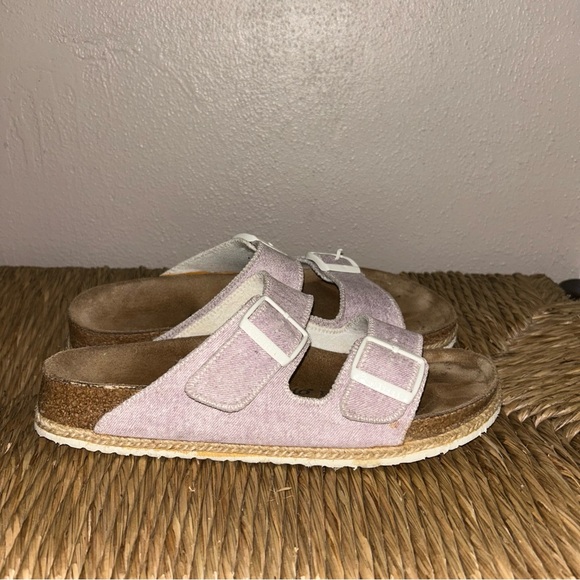Birkenstock Shoes - Birkenstock papillo Women's Double Buckle Slides in Light Purple